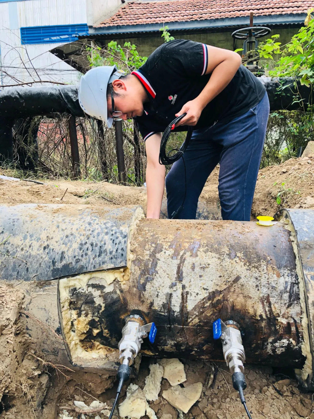 【双节奋战举行时（二）】同心协力挑重担  施工一线加速干！(图3)